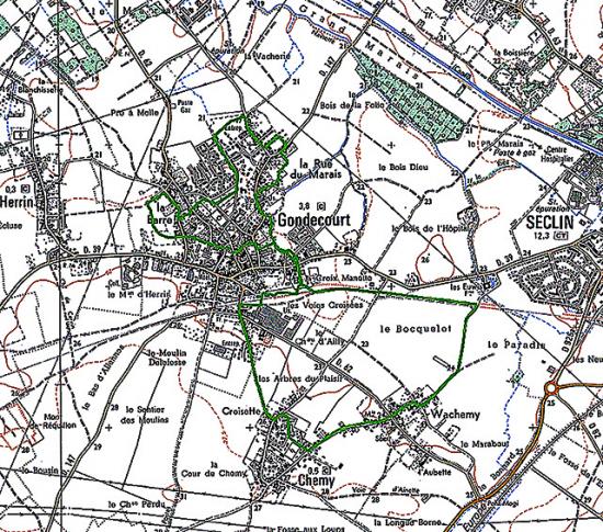 Carte de la Randonnée